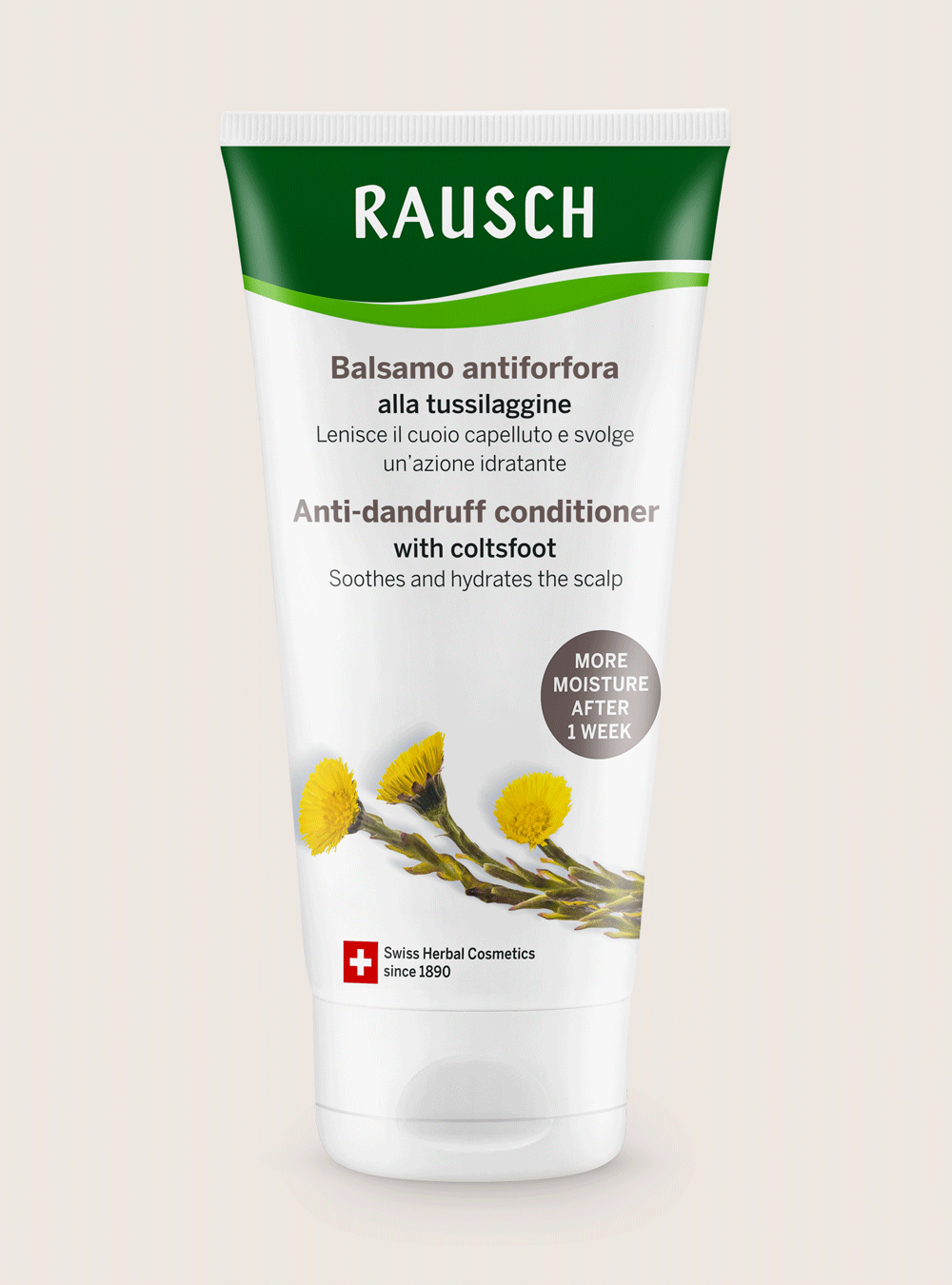 Anti-dandruff conditioner with coltsfoot