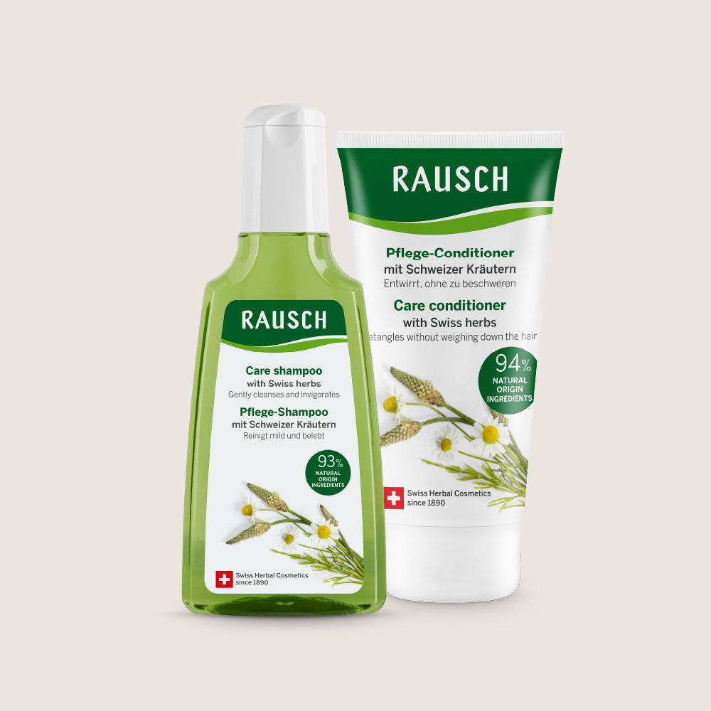 Daily Care Duo with Swiss Herbs – For Healthy Hair (Shampoo 200ml + Conditioner 150 ml )