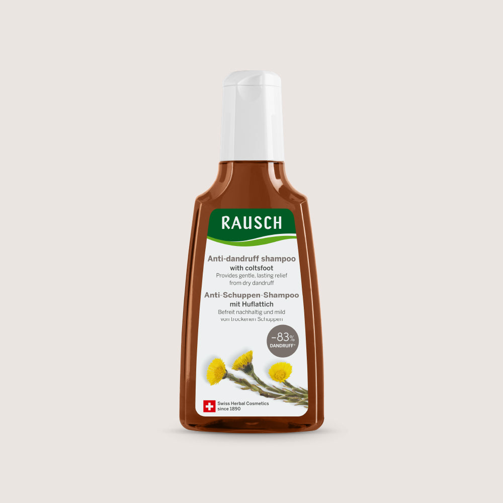 Anti-dandruff shampoo with coltsfoot