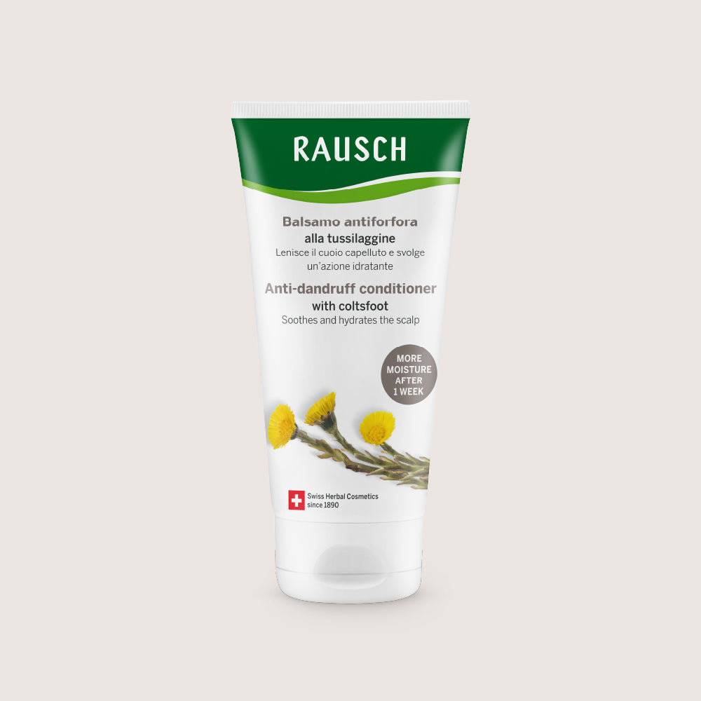 Anti-dandruff conditioner with coltsfoot