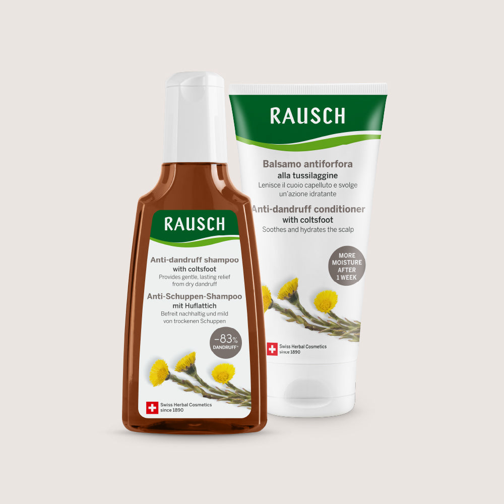 Coltsfoot Anti-Dandruff Duo - For Dry Dandruff, Itchiness, & Redness (Shampoo + Conditioner)