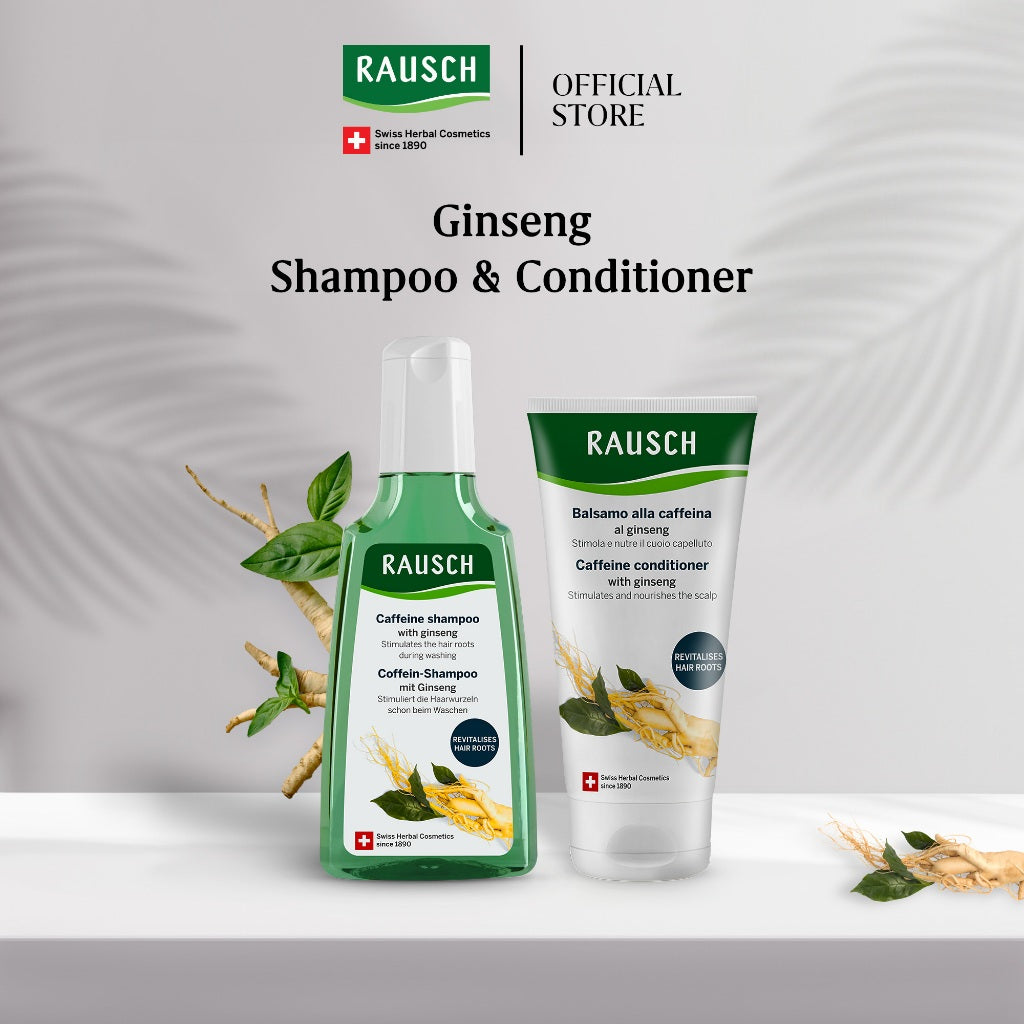 Caffeine Anti-Hair Loss Duo with Ginseng (Shampoo + Conditioner)